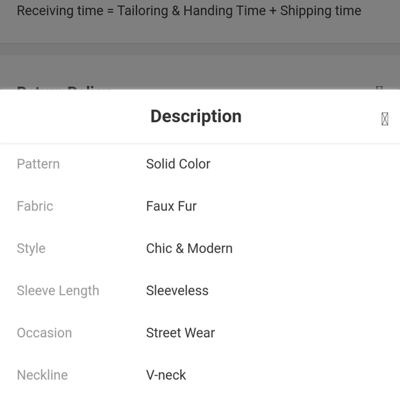 NEW Boutique Faux Fur Vest Black - Picture 12 of 15